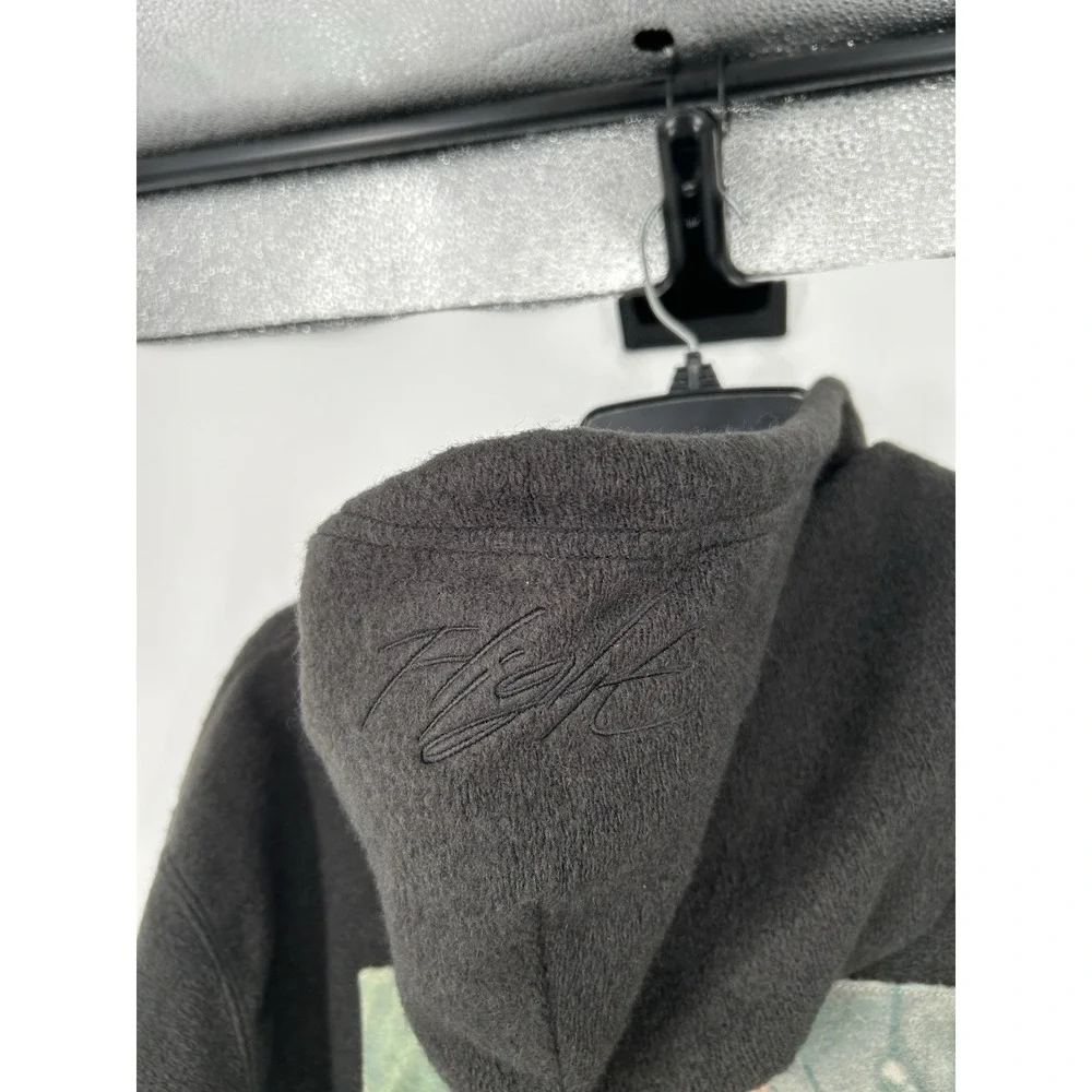 Nike Air Jordan Casual Printing Sports Plush Hoodie Sweatshirt DC9585-010 Medium